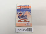 HA1242 Manual Only - Zippy Race NES Famicom Japan