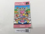 HA1273 Manual Only - Kirby Bowl Kirby's Dream Course SNES Super Famicom Japan