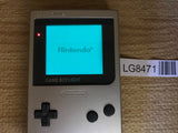 GameBoy Light Silver Console Nintendo Japan - Tested Working LG8471