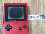 GameBoy Pocket Red Console Nintendo Japan - With Defects LG8486
