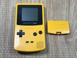 GameBoy Color Yellow Console Nintendo Japan - Tested Working LG8489