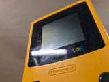 GameBoy Color Yellow Console Nintendo Japan - Tested Working LG8490
