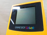 GameBoy Color Yellow Console Nintendo Japan - Tested Working LG8491