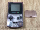 GameBoy Color Clear Purple Console Nintendo Japan - With Defects LG8493