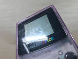 GameBoy Color Clear Purple Console Nintendo Japan - With Defects LG8493