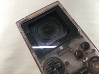 LG2692 Plz Read Item Condi GameBoy Pocket Clear Purple Game Boy Console Japan