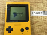 LG2693 Plz Read Item Condi GameBoy Pocket Yellow Game Boy Console Japan