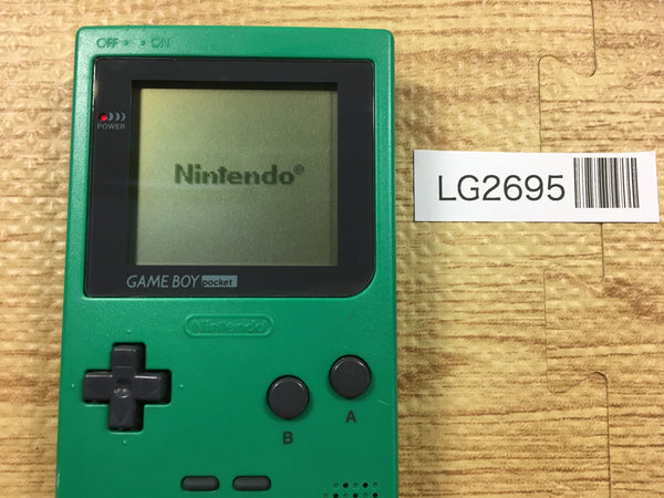 LG2695 Plz Read Item Condi GameBoy Pocket Green Game Boy Console Japan