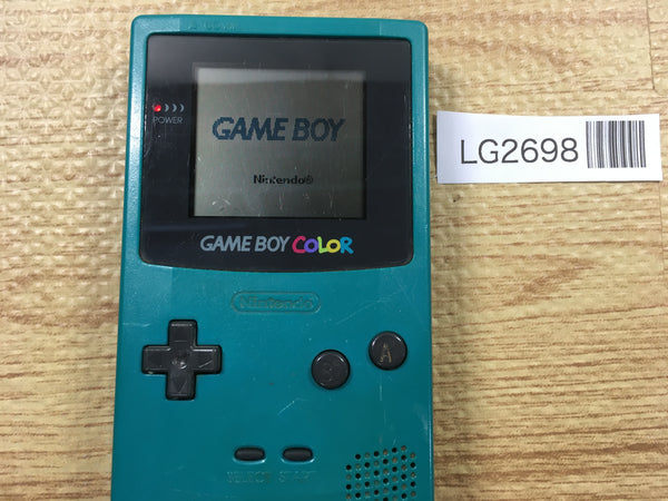 LG2698 Plz Read Item Condi GameBoy Color Blue Game Boy Console Japan