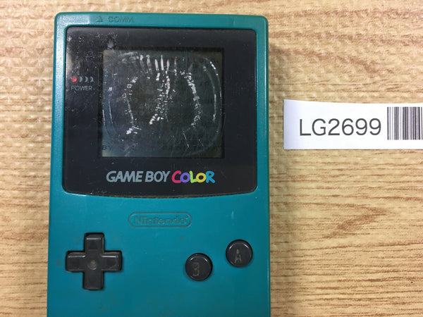 LG2699 Plz Read Item Condi GameBoy Color Blue Game Boy Console Japan