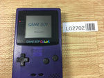 LG2702 Plz Read Item Condi GameBoy Color Purple Game Boy Console Japan