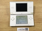 LG2759 Plz Read Item Condi Nintendo DS Lite Crystal White Console Japan