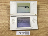 LG2760 Plz Read Item Condi Nintendo DS Lite Crystal White Console Japan