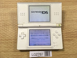 LG2761 Plz Read Item Condi Nintendo DS Lite Crystal White Console Japan
