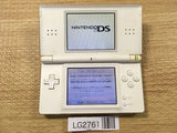 LG2761 Plz Read Item Condi Nintendo DS Lite Crystal White Console Japan