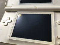 LG2762 Plz Read Item Condi Nintendo DS Lite Crystal White Console Japan