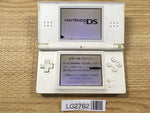 LG2762 Plz Read Item Condi Nintendo DS Lite Crystal White Console Japan