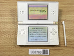 LG2763 Plz Read Item Condi Nintendo DS Lite Crystal White Console Japan