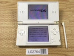 LG2764 Plz Read Item Condi Nintendo DS Lite Crystal White Console Japan
