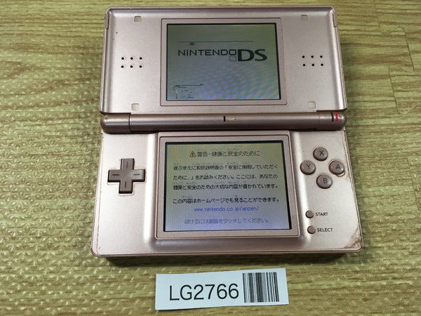 LG2766 Plz Read Item Condi Nintendo DS Lite Metallic Rose Console Japan