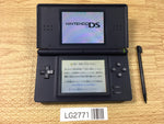 LG2771 Plz Read Item Condi Nintendo DS Lite Enamel Navy Console Japan