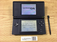 LG2771 Plz Read Item Condi Nintendo DS Lite Enamel Navy Console Japan