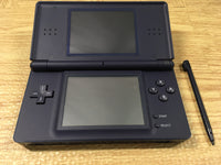 LG2771 Plz Read Item Condi Nintendo DS Lite Enamel Navy Console Japan
