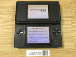 LG2772 Plz Read Item Condi Nintendo DS Lite Jet Black Console Japan