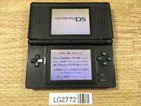 LG2772 Plz Read Item Condi Nintendo DS Lite Jet Black Console Japan