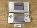 LG2776 Plz Read Item Condi Nintendo DS Lite Gross Silver Console Japan