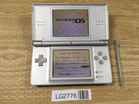 LG2776 Plz Read Item Condi Nintendo DS Lite Gross Silver Console Japan