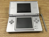 LG2776 Plz Read Item Condi Nintendo DS Lite Gross Silver Console Japan
