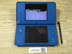 LG2781 Plz Read Item Condi Nintendo DSi LL XL DS Blue Console Japan