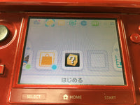 LG2782 Plz Read Item Condi Nintendo 3DS Metallic Red Console Japan