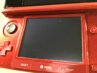 LG2782 Plz Read Item Condi Nintendo 3DS Metallic Red Console Japan