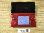 LG2782 Plz Read Item Condi Nintendo 3DS Metallic Red Console Japan