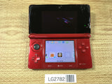 LG2782 Plz Read Item Condi Nintendo 3DS Metallic Red Console Japan