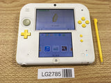 LG2785 No Battery Nintendo 2DS LL XL WHITE YELLOW Console Japan