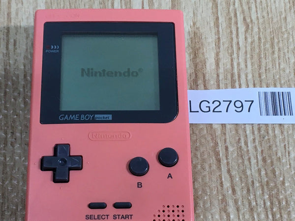LG2797 Plz Read Item Condi GameBoy Pocket Pink Game Boy Console Japan