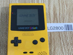 LG2800 Plz Read Item Condi GameBoy Color Yellow Game Boy Console Japan