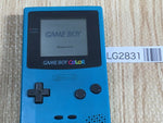 LG2831 Plz Read Item Condi GameBoy Color Blue Game Boy Console Japan