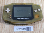 LG2849 Plz Read Item Condi GameBoy Advance Milky Blue Game Boy Console Japan