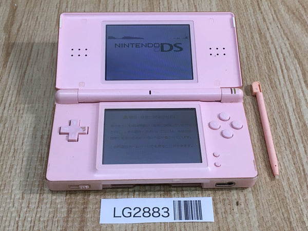LG2883 Plz Read Item Condi Nintendo DS Lite Noble Pink Console Japan