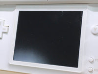 LG2884 Plz Read Item Condi Nintendo DS Lite Crystal White Console Japan