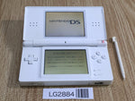 LG2884 Plz Read Item Condi Nintendo DS Lite Crystal White Console Japan
