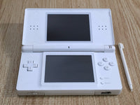LG2884 Plz Read Item Condi Nintendo DS Lite Crystal White Console Japan
