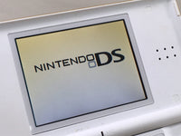 LG2884 Plz Read Item Condi Nintendo DS Lite Crystal White Console Japan
