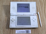 LG2886 Plz Read Item Condi Nintendo DS Lite Crystal White Console Japan
