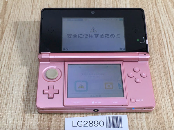 LG2890 Plz Read Item Condi Nintendo 3DS Gross Pink Console Japan