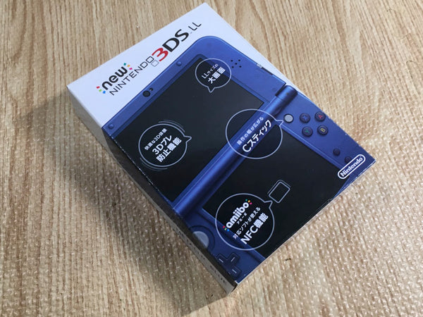 new 3dsll  あお LG2893 Nintendo NEW 3DS LL XL METALLIC BLUE Boxed Console